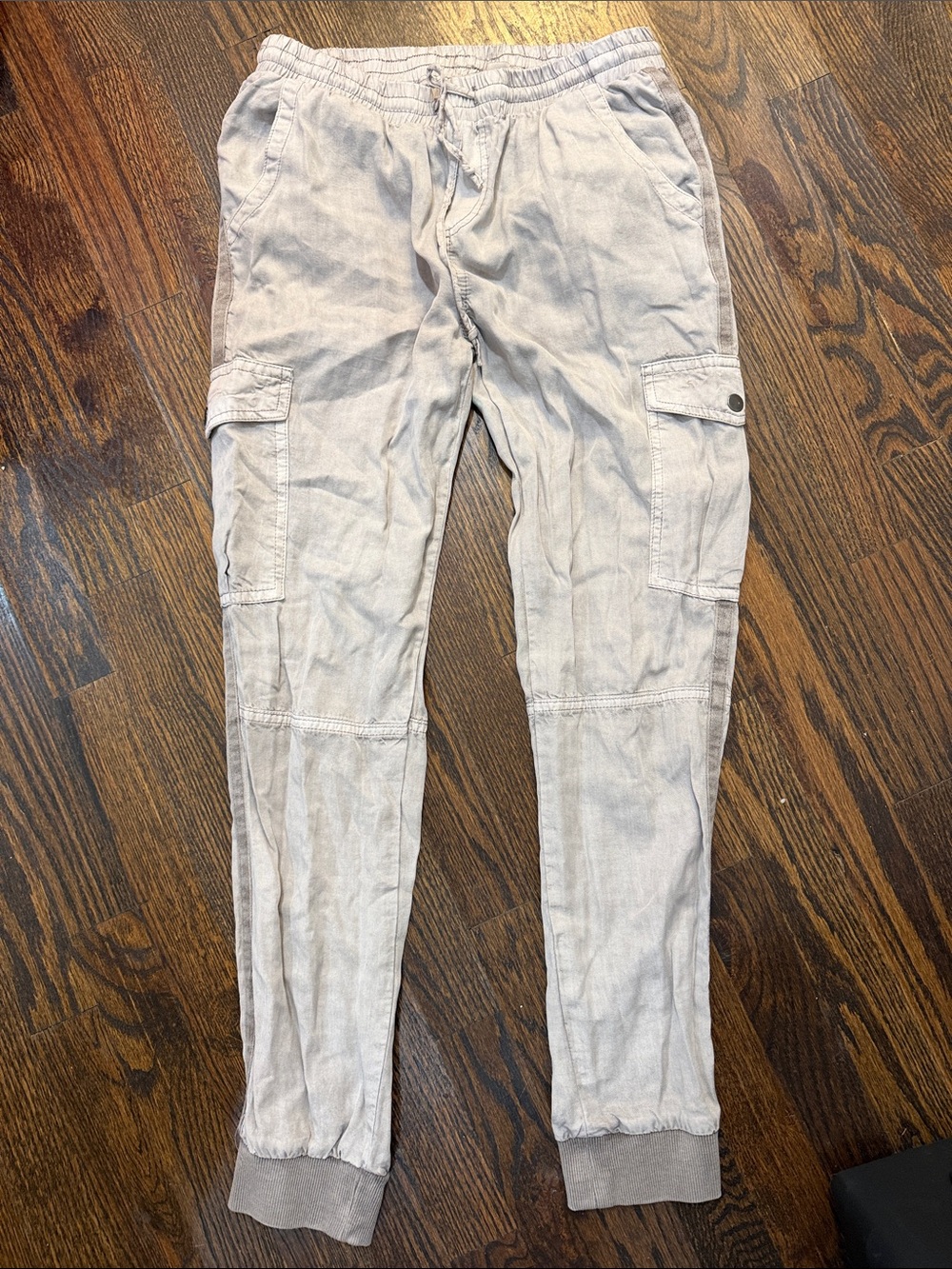 Vintage Havana Light Gray Cargo Joggers